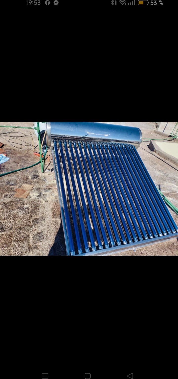 Limpieza y mantenimiento de boiler solar en Durango — NanoDEPOT